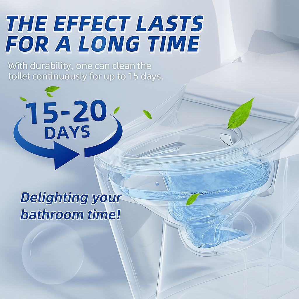 Automatic Toilet Bowl Cleaner (Buy 1 Get 1 Free)